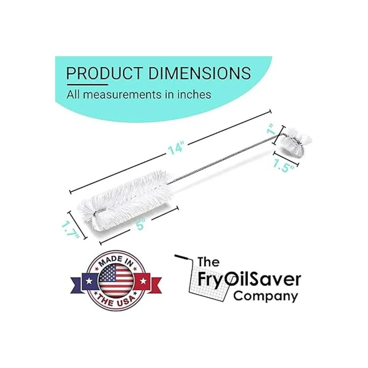 The FryOilSaver Co. Cepillo para comedero de colibrí_4