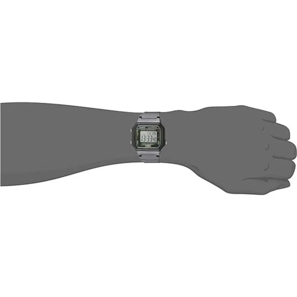 Camuflaje clásico Negro Reloj de cuarzo digital_2