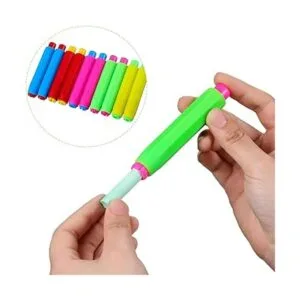 10 unidades de colorido soporte de tiza de plástico_6