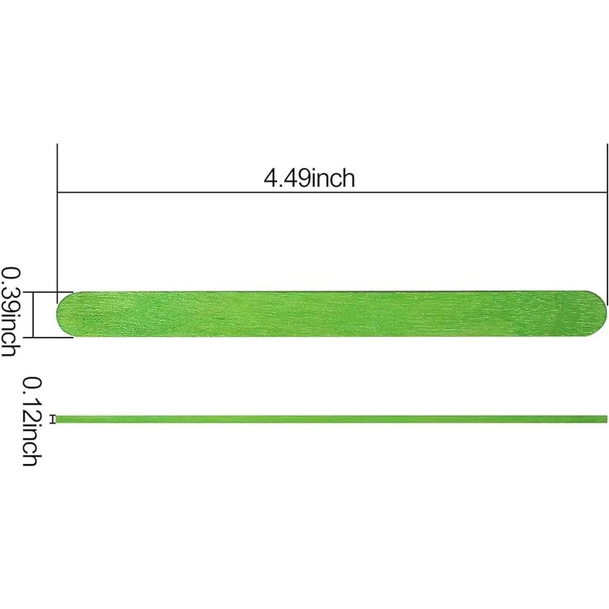 KEILEOHO 2000 palillos de paletas de colores palillos de_2