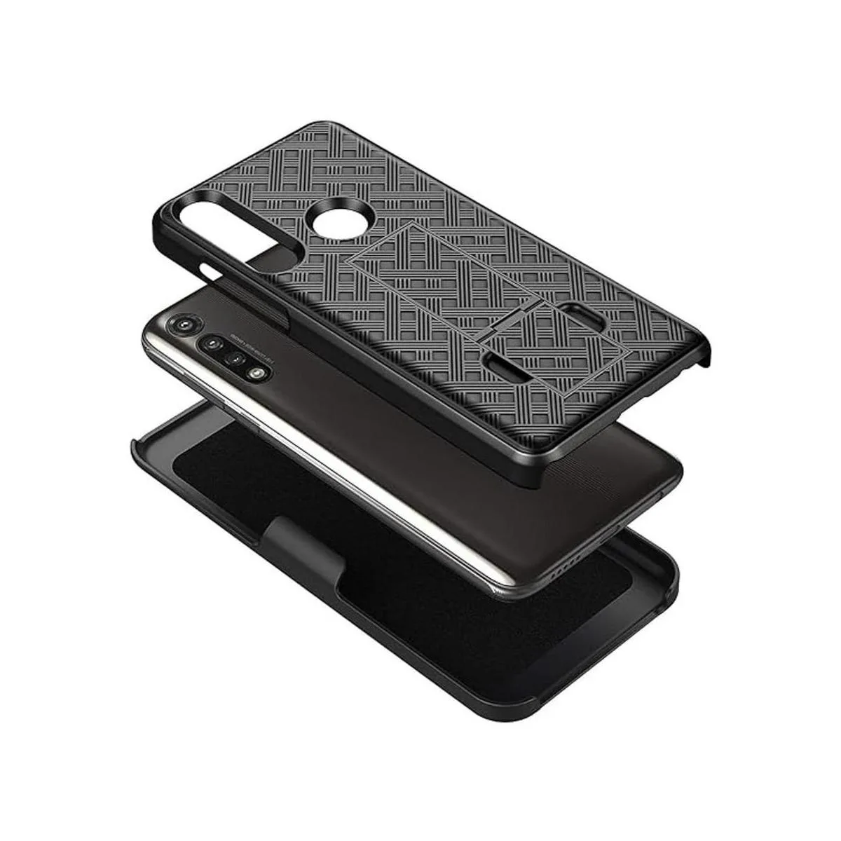 EBegan Funda para Motorola Moto G Power versión 2020 con_4