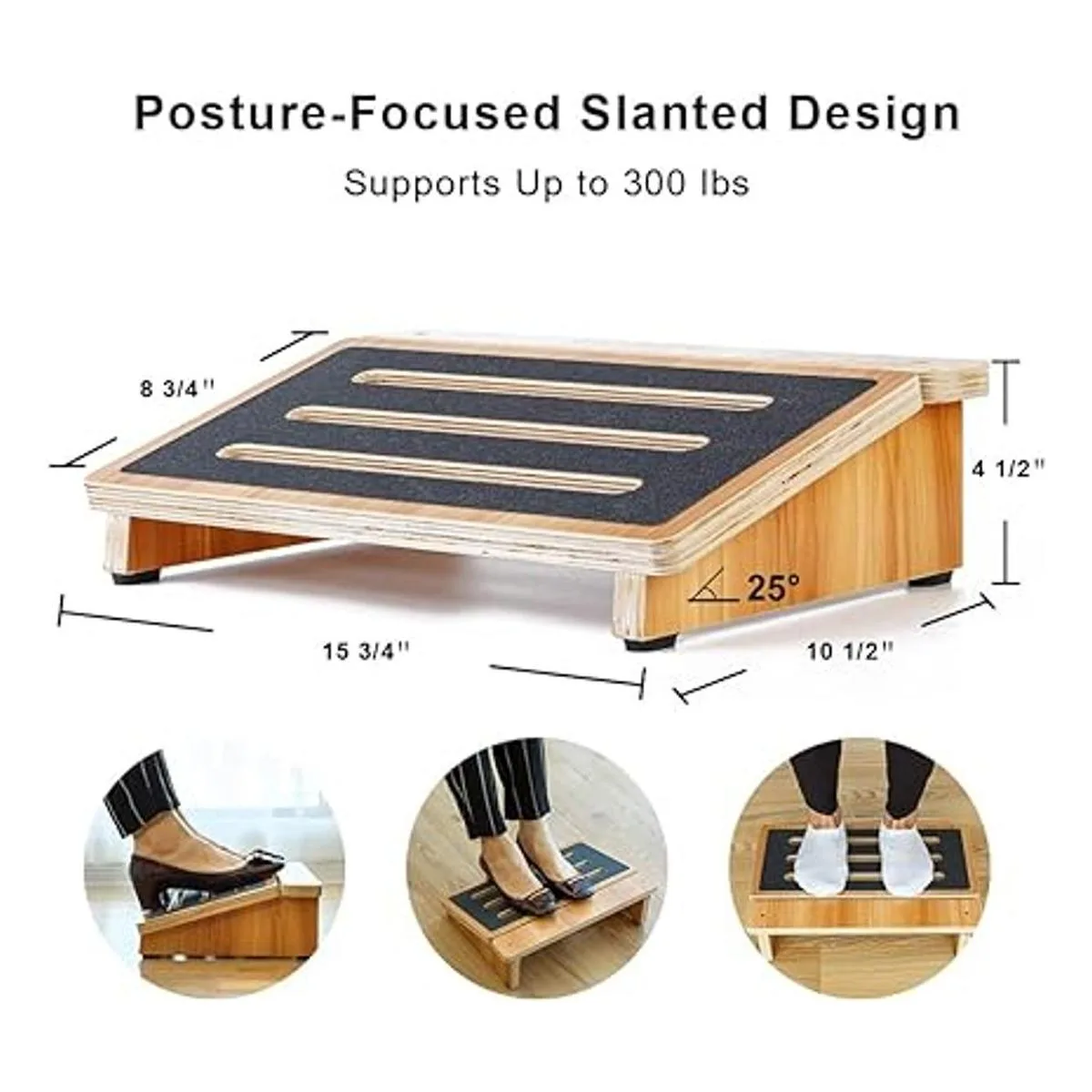 StrongTek Reposapiés para colocar bajo el escritorio_3