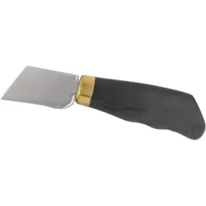 DUJISO cuchillo de cuero de ébano de madera cuchillo de