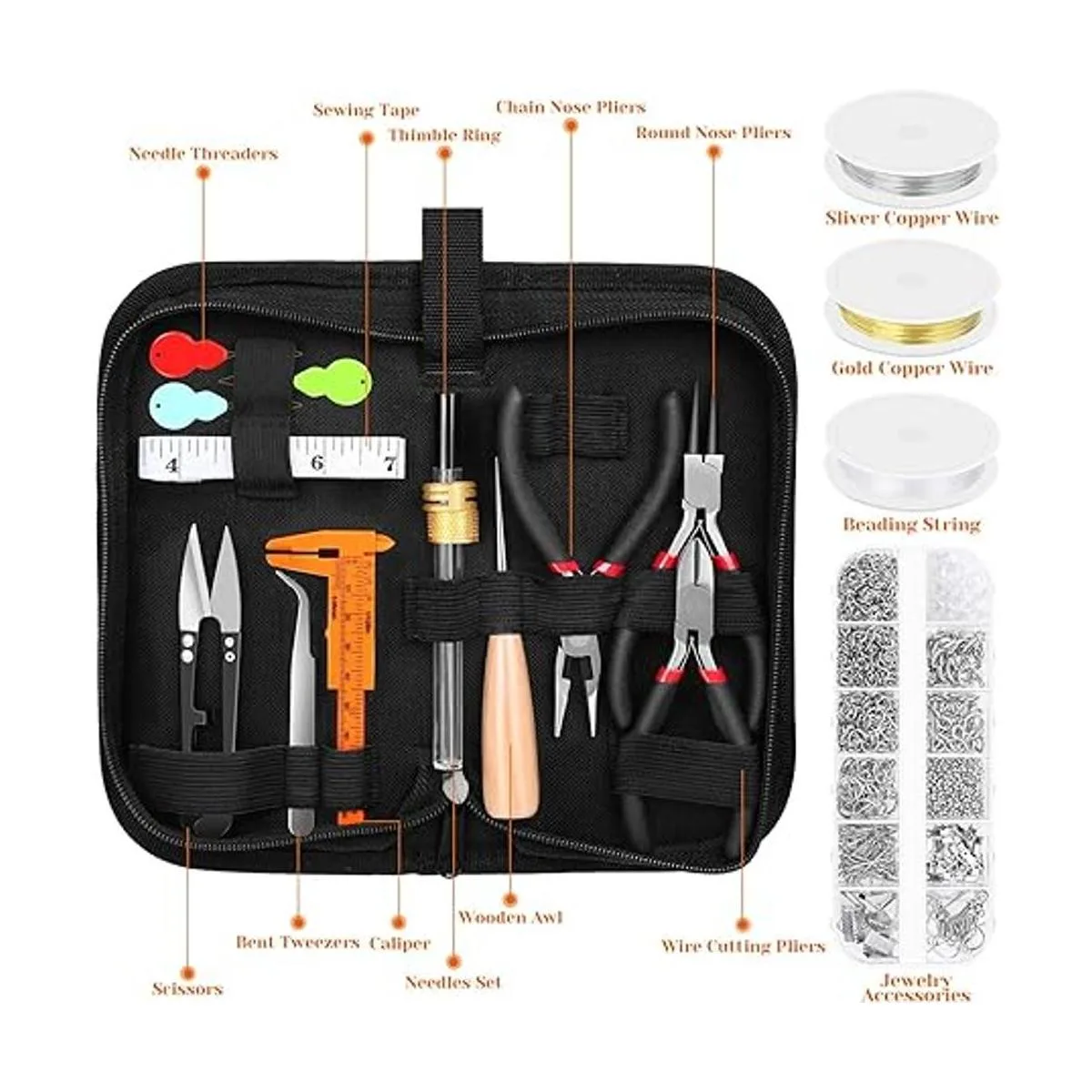 Kit de fabricación de joyas suministros para hacer joyas