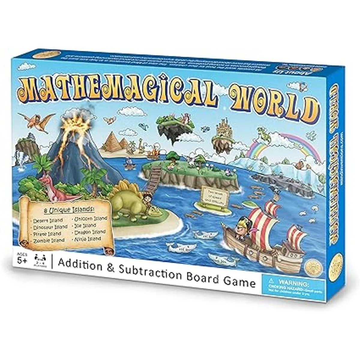 Mathemagical World Juego de mesa de matemáticas de suma y_5