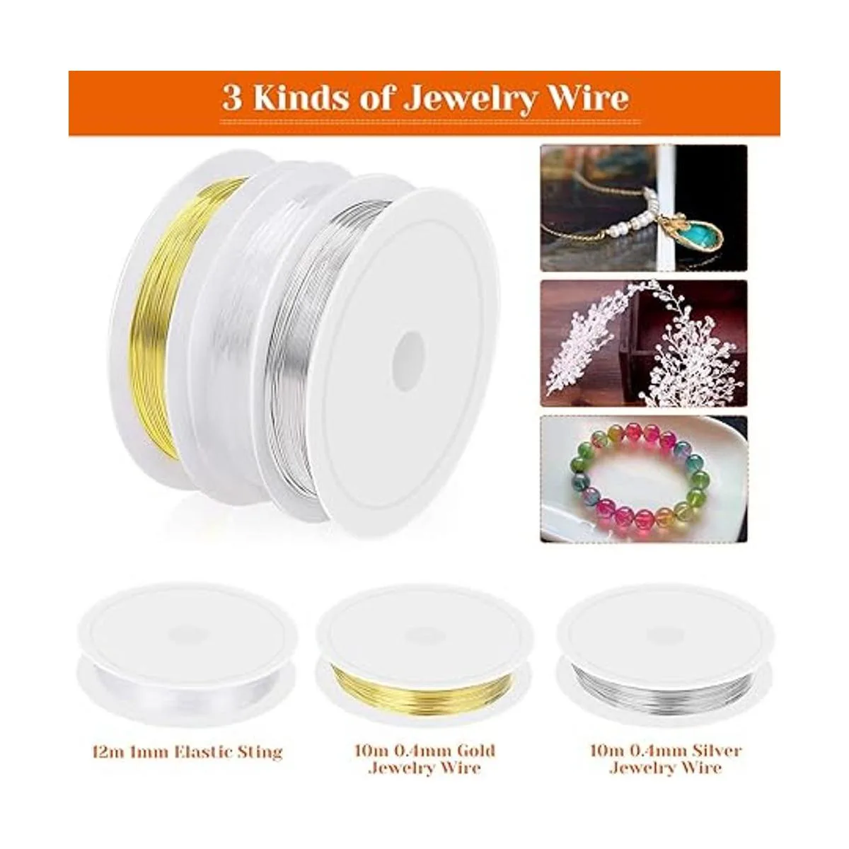 Kit de fabricación de joyas suministros para hacer joyas