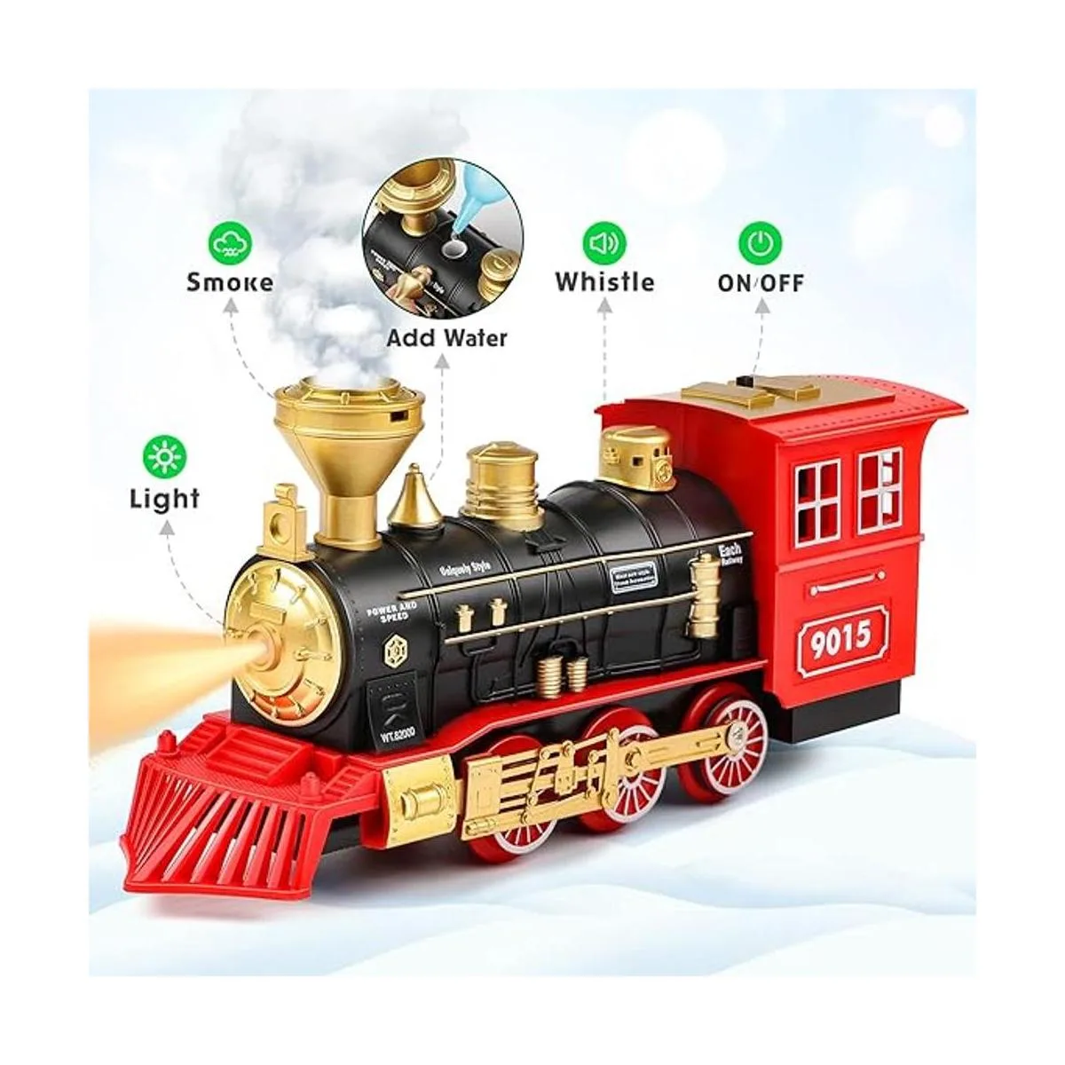 Hot Bee Juego de tren juguete eléctrico de tren para_3