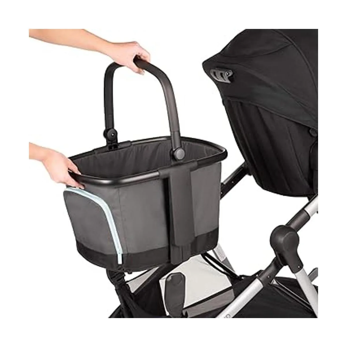 Evenflo Pivot Xpand Cesta de mercado para cochecitos gris_2