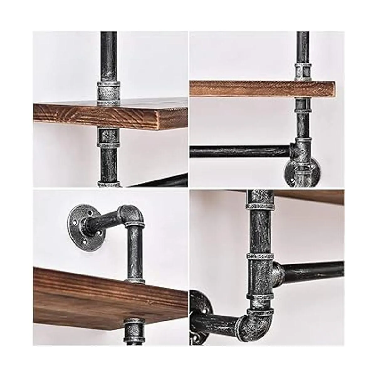 Estantes industriales para baño estantes de madera_5