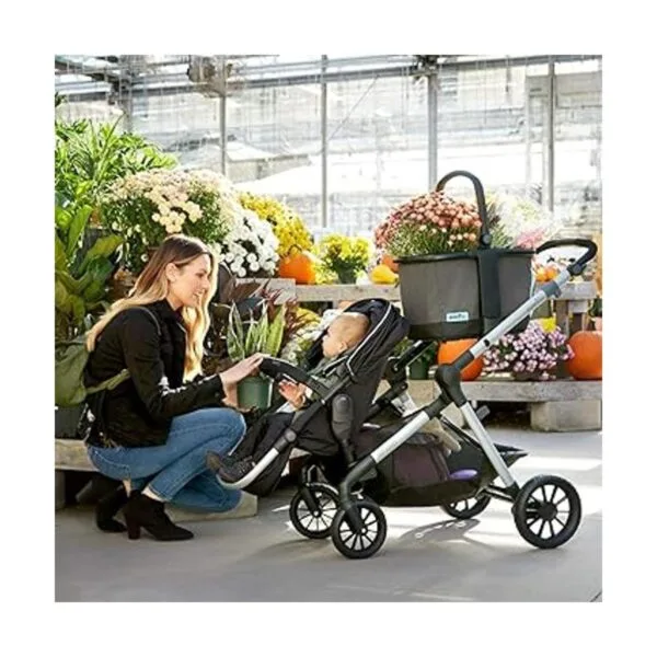 Evenflo Pivot Xpand Cesta de mercado para cochecitos gris_5