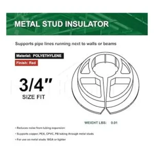 Highcraft Abrazadera de cable para aislamiento de tubos_6