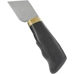 DUJISO cuchillo de cuero de ébano de madera cuchillo de