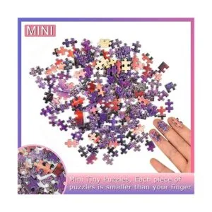 Paquete de 3 mini rompecabezas de paisaje 150 piezas para_4