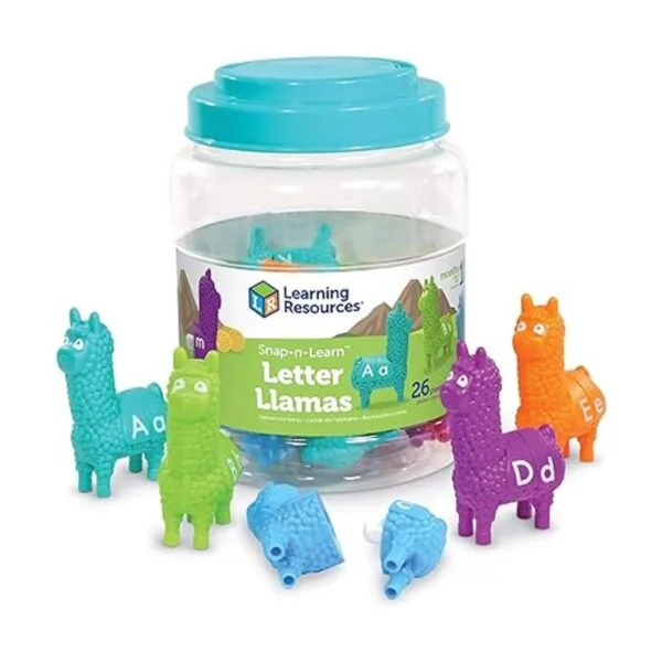 Learning Resources SnapnLearn Llamas 26 piezas a partir_5