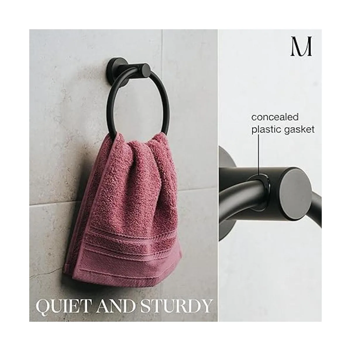 Marmolux Acc Soporte de papel higiénico negro mate y_5