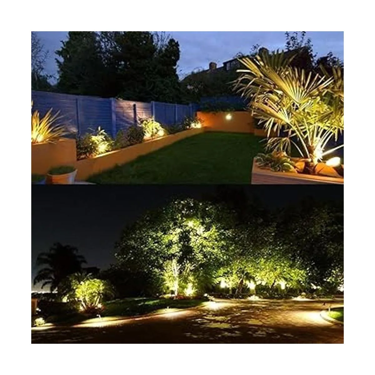 ECOWHO 2 cables de extensión de alimentación 6.6 ft por_6