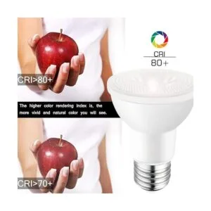 PAR20 Bombilla LED de luz blanca de día 5000 K regulable_4