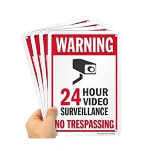 SmartSign Señal de videovigilancia de 24 horas 4_1