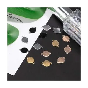 PH PandaHall 40 conectores de eslabones de acero