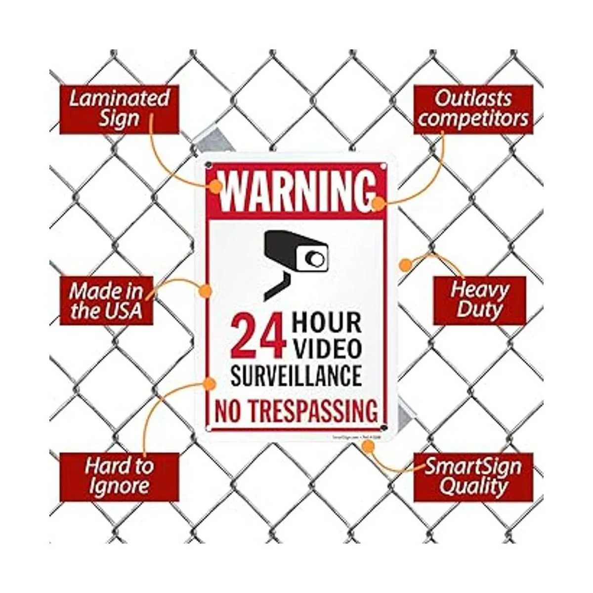 SmartSign Señal de videovigilancia de 24 horas 4_2