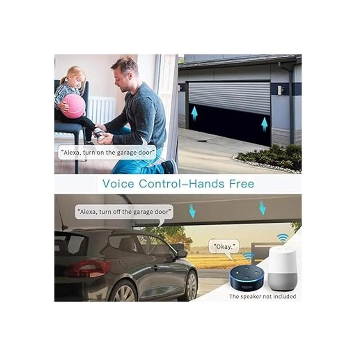 LoraTap Control remoto inteligente WiFi para puerta de