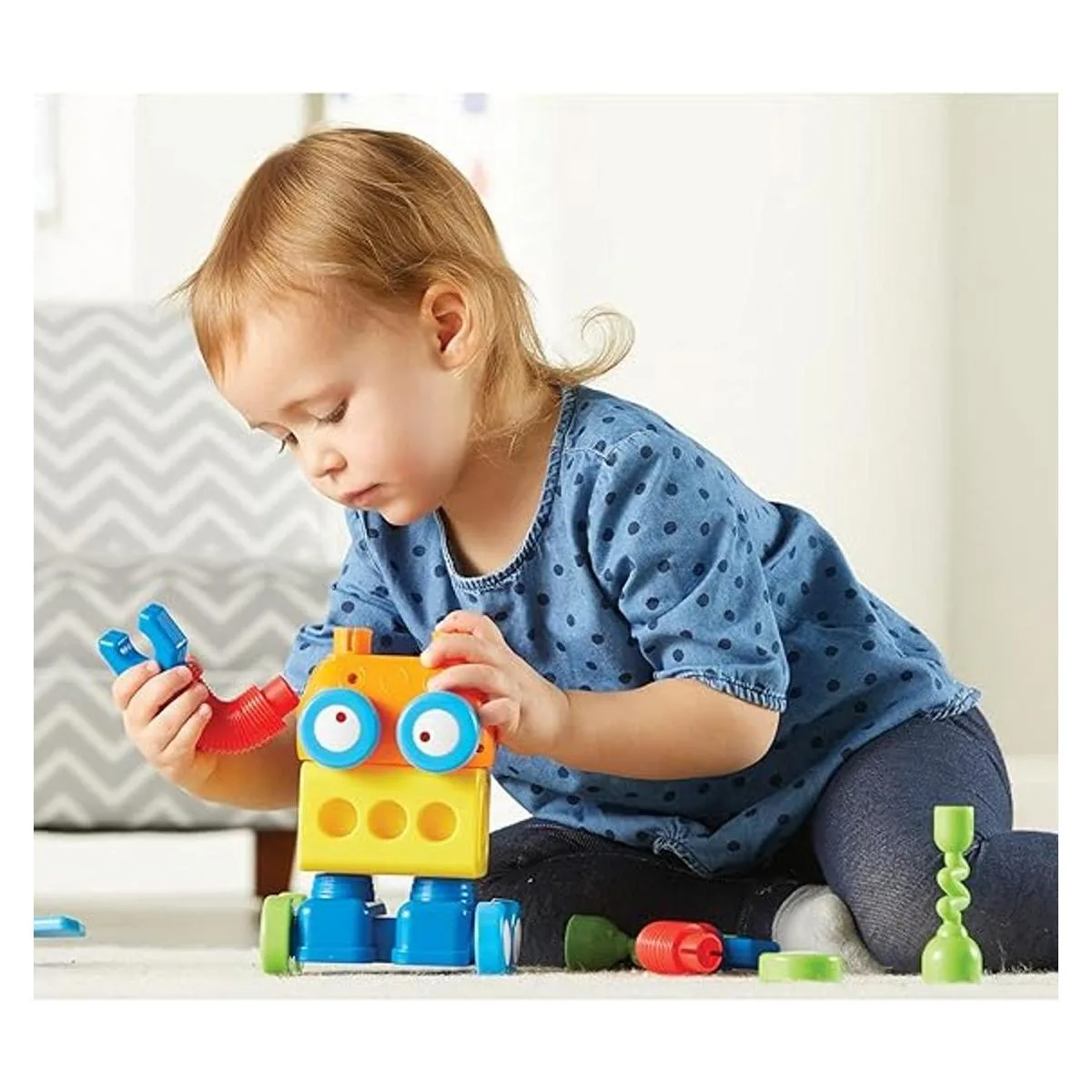 Learning Resources 123 Build It Fábrica de robots