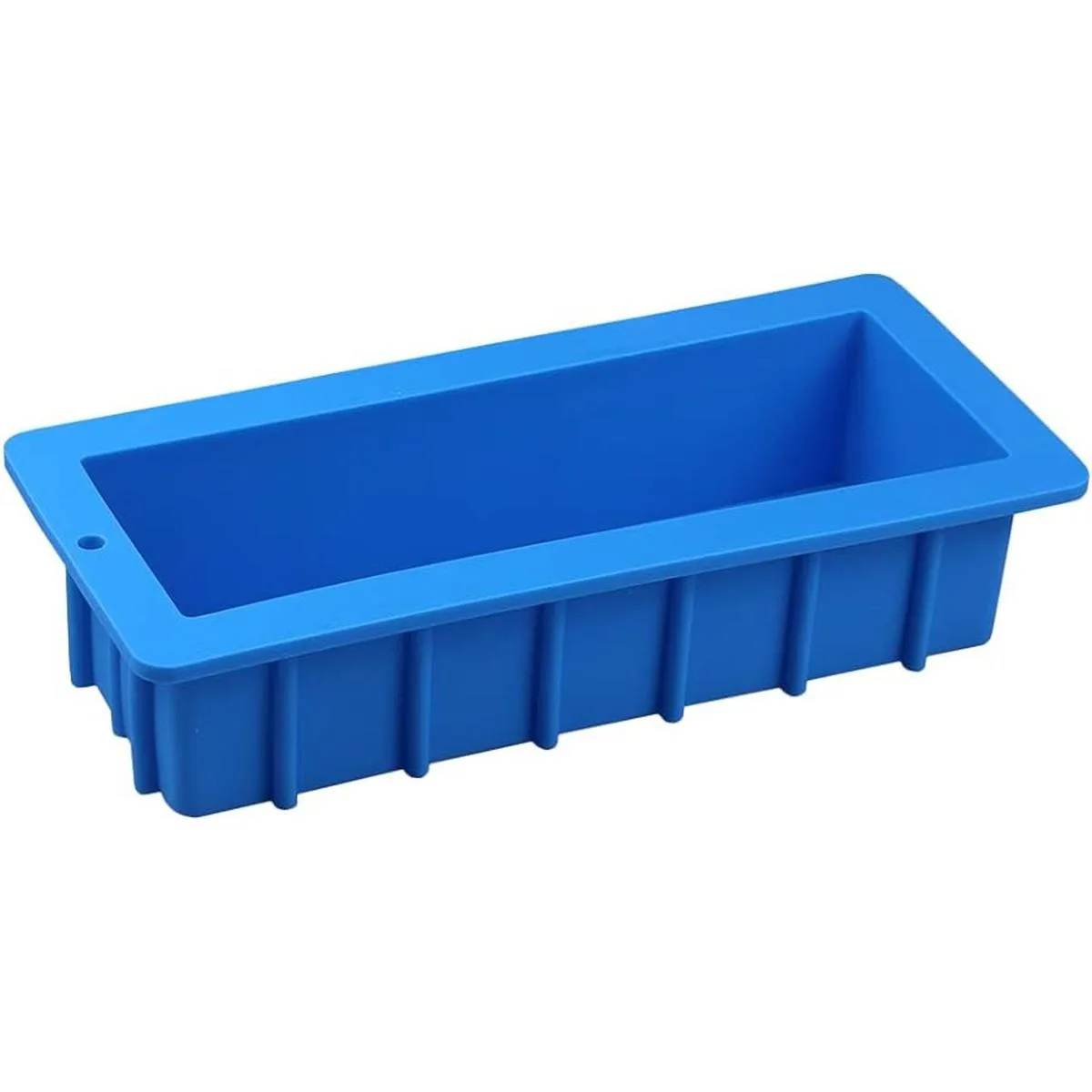 Molde rectangular de silicona para hacer jabón hecho a_1