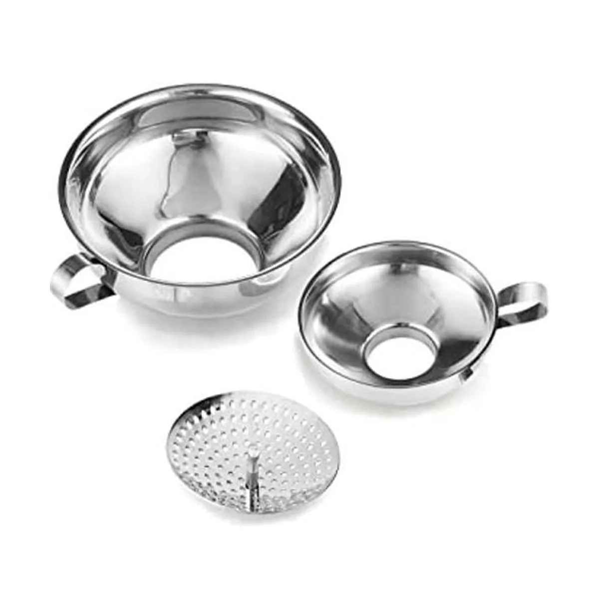 Delove Embudo de conservas con colador para tarros Mason_1