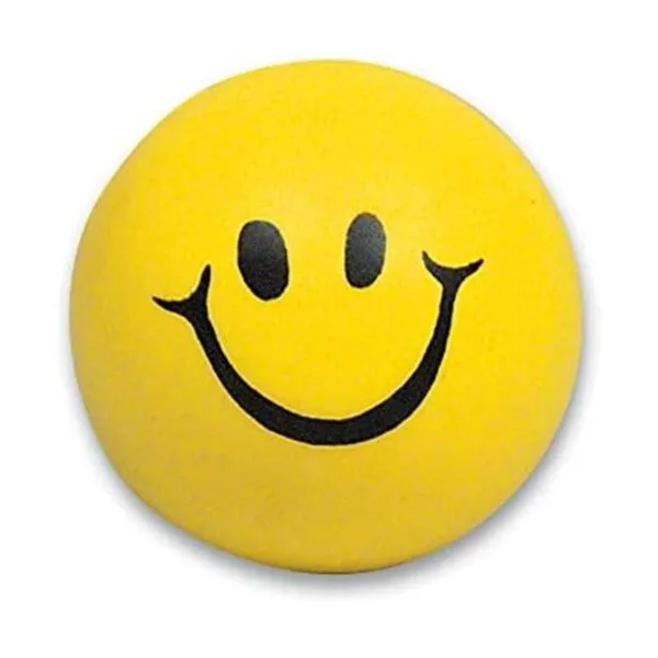 Pelotas de estrés de cara sonriente paquete de 24 para