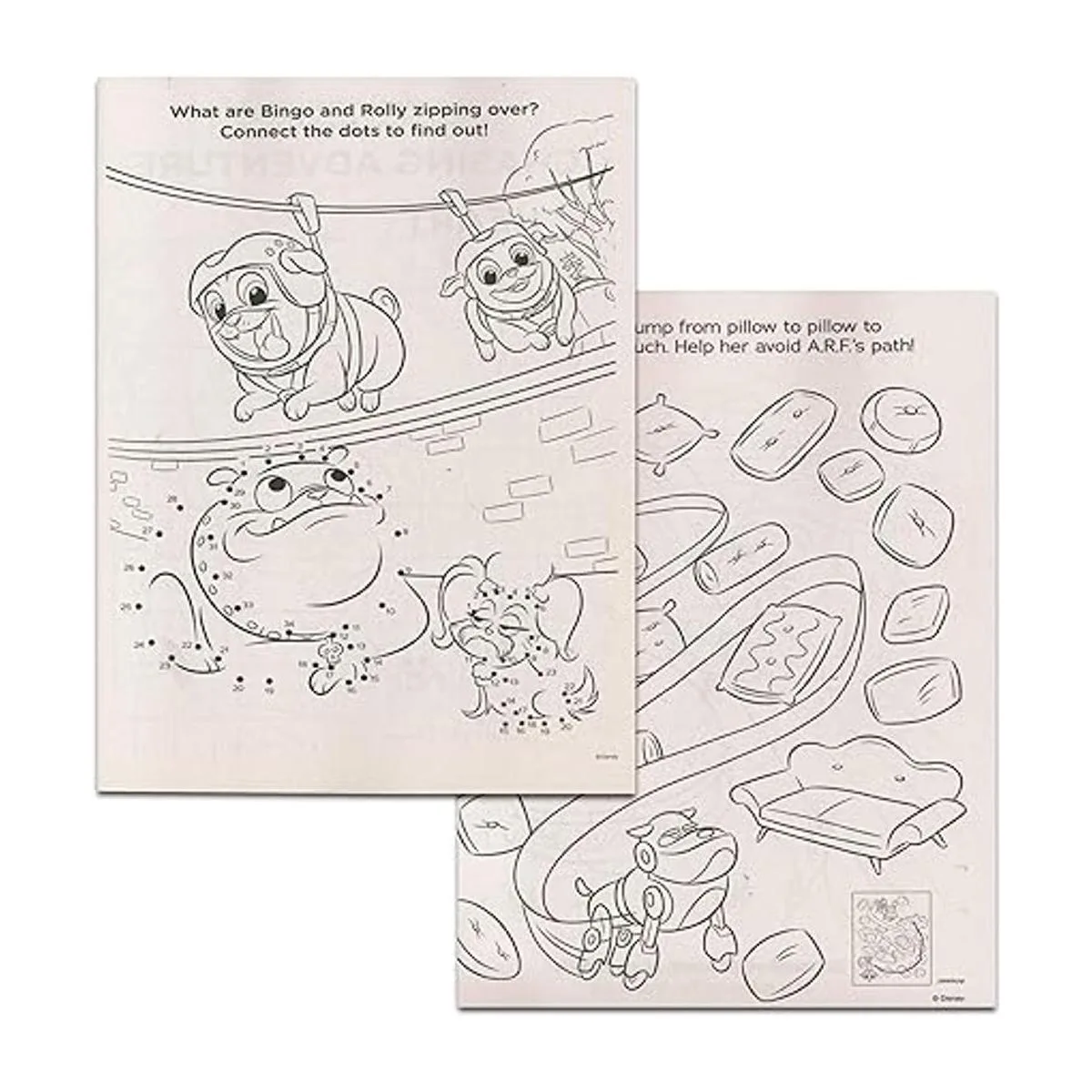 Puppy Dog Pals Juego de 3 libros para colorear con_2