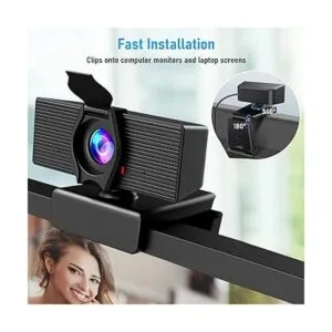 Cámara web con micrófono y cubierta de privacidad cámara_2