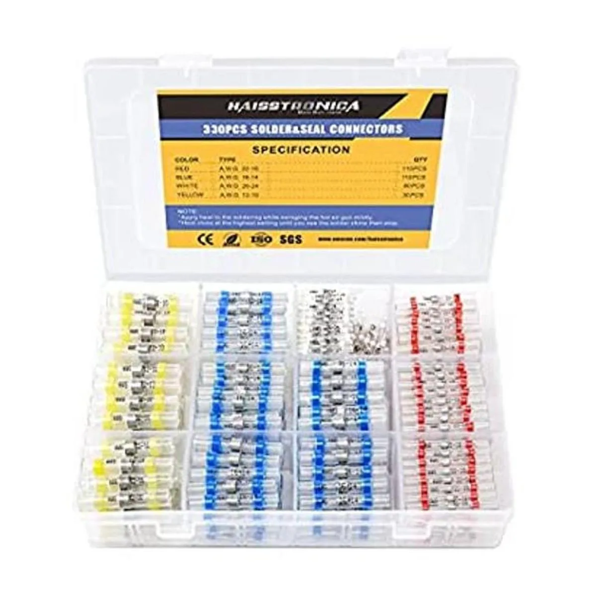 330 conectores de alambre de sellado de soldadura_1