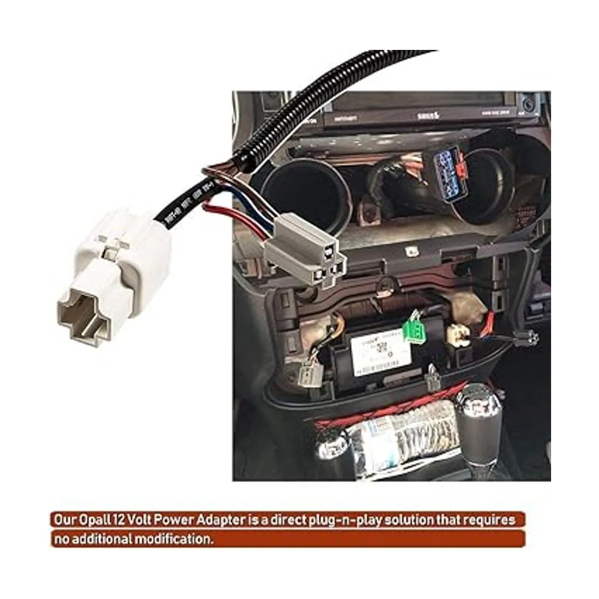 Adaptador de corriente de 12 voltios para Jeep Wrangler JL_6