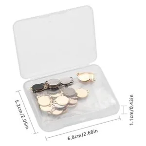 PH PandaHall 40 conectores de eslabones de acero