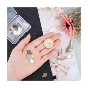 PH PandaHall 40 conectores de eslabones de acero