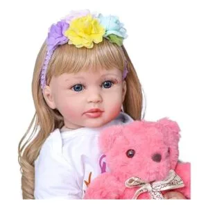 RXDOLL Muñeca de bebé recién nacida de princesa con_3