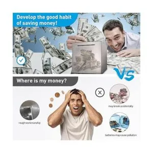 Hucha para adultos alcancía segura hecha de acero_6