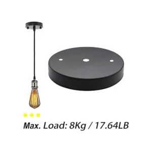 BinifiMux Juego de 2 soportes para lámpara de techo_4
