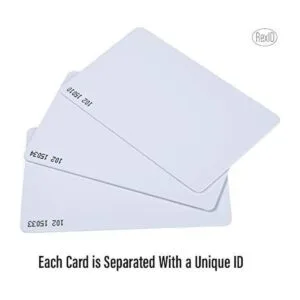 Paquete de 5 tarjetas de proximidad ISO de PVC RexID_3