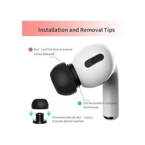 Lanwow Almohadillas de espuma viscoelástica para AirPods