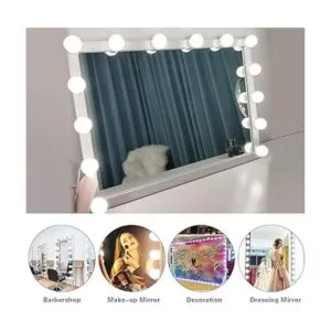 SICCOO Luces de tocador de maquillaje para espejo luces