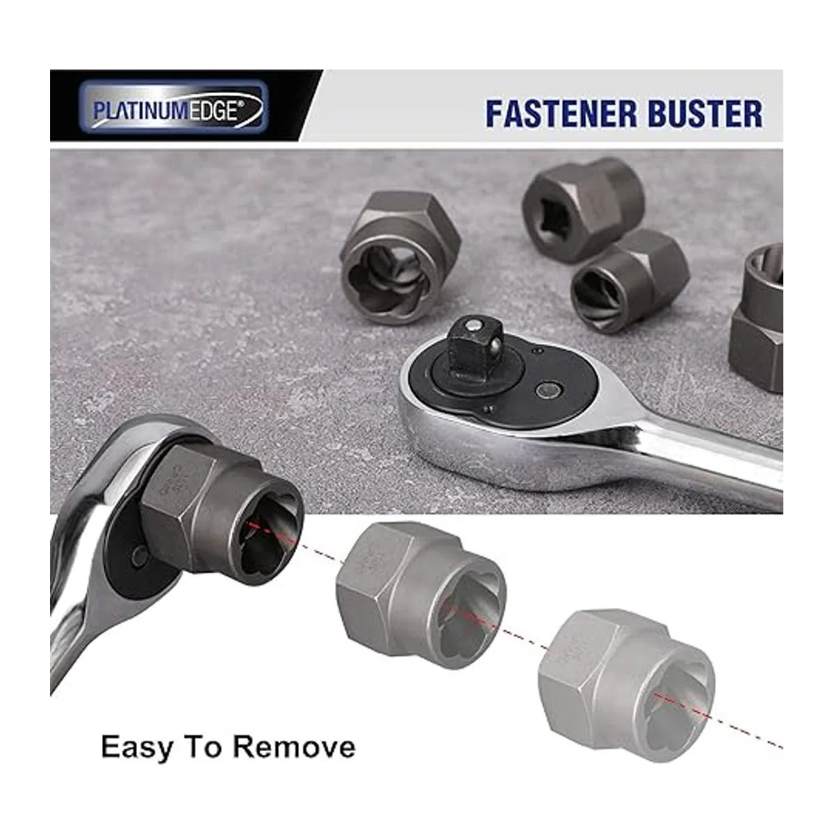 Juego de 13 piezas de extractor de pernos y tuercas de_6