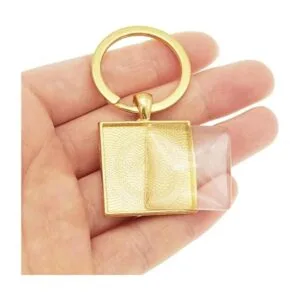 6 juegos de anillos divididos de colores surtidos con