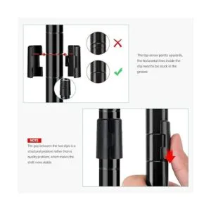 SINGAYE Estante de almacenamiento de 6 estantes_5