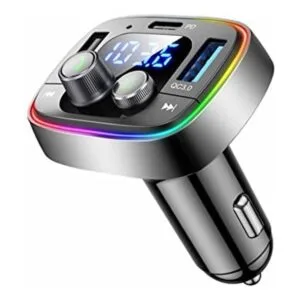 LIHAN Transmisor FM Bluetooth para automóvil adaptador_1