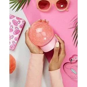 Mingfuxin Globo de nieve flamencos rosados globo de_4