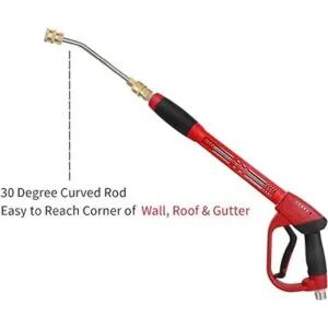 CHAVOR Pistola de lavado a presión mejorada con varilla de_4