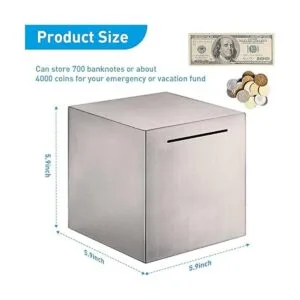 Hucha para adultos alcancía segura hecha de acero_4