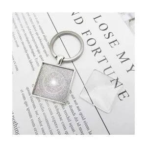 6 juegos de anillos divididos de colores surtidos con