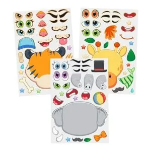JOYIN 36 hojas de calcomanías para hacer una cara que